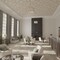Ekena Millwork 66 56W x 66 56H x 38T Large Bradley Decorative Fretwork Wood Ceiling Panels, Red Oak CELW67X67X0375BRDRO - alternate 2